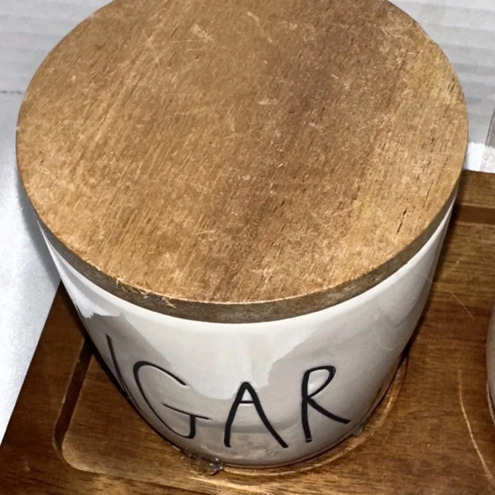 Rae Dunn‎ SUGAR & CREAM Set